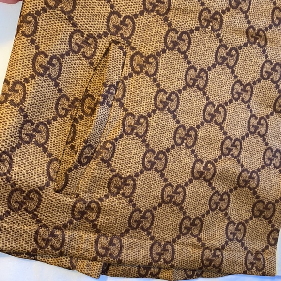 GUCCI Monogram Pleated Jacket NWOT - Picture 8 of 16